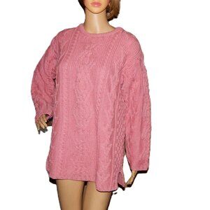 Aran Crafts 100% Merino Wool Sweater - Labeled XS Oversized Fits Like M or L